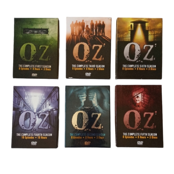 HBO Other - OZ DVD Complete Set Seasons 1-6